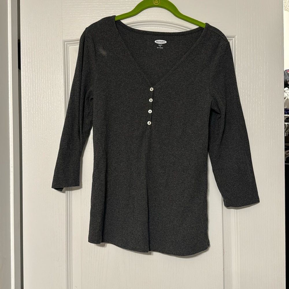 Used Old Navy brand stretch Henley